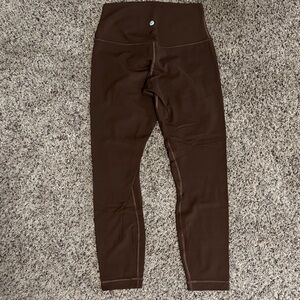 lululemon align high rise 25 in leggings in Java